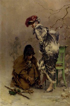 Una escapada de invierno mujeres Kaemmerer Frederik Hendrik Pinturas al óleo
